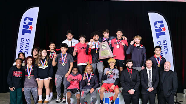 arlington martin wrestling uil texas state 2024 tom dendy